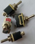 Switch on/off 12v chrome 10 amp